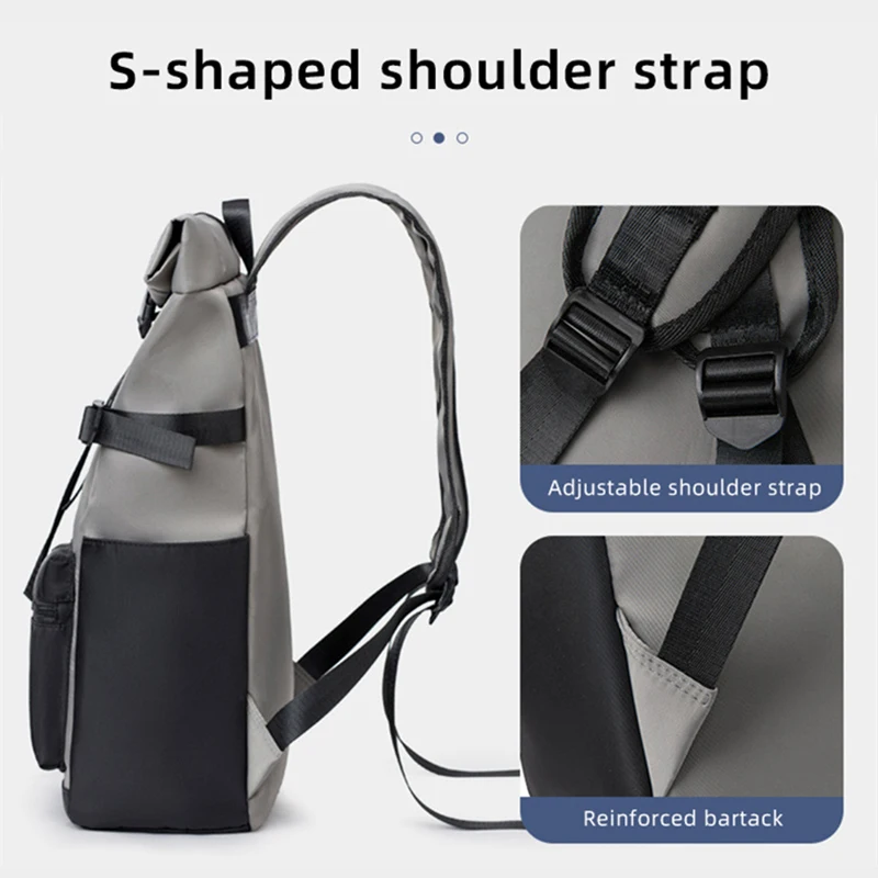 Fitness Bag Backpack Travel Waterproof Duffle Storage Handbag Large Capacity Luggage Shoulder Bags Carry-on Business XA200D