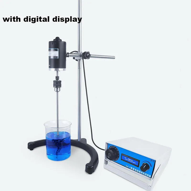 LCD Display Laboratory enhanced power boosting electric mixer experimental mixer
