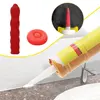 2pcs Caulk Cap Glass Glue Tip Sealing Cap Barrel Glue Mouth Protective Cover For Sealing And Preserving Leakproof Sleeve 2