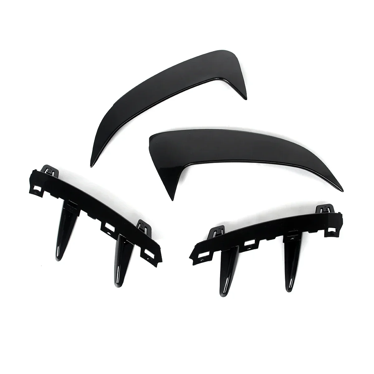 For Mercedes A Class W177 Rear Bumper Spoiler Canard A35 A180 A200 A220 A260 Sedan AMG Line 2018 2019 2020 2021 2022
