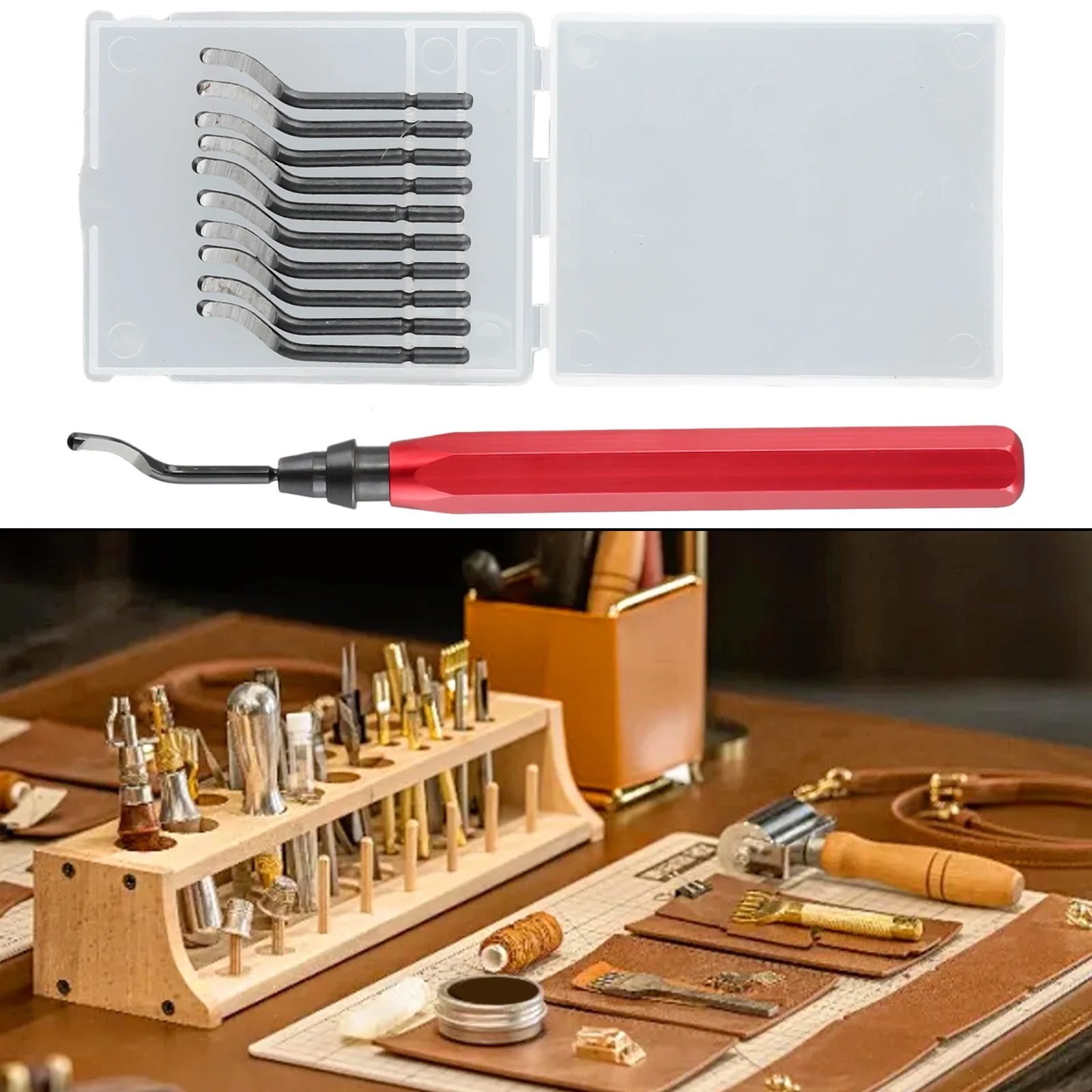 

Deburring Remover Cutting Tool RB1000 Handle BS1010 Rotary Blade Trimming Tool For Process Stainless Steel Aluminum Rubber