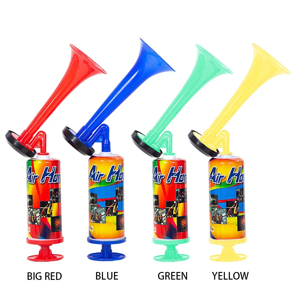 Handheld Air Horn with Loud Voice Football Stadium Horn Soccer Air Cheering Horn for Boating Sports Events Birthday Parties