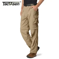 TACVASEN Zip Off Hiking Pants Convertible Shorts Mens Cargo Work Pants Lightweight Breathable Trousers Workwear Outdoor Bottoms 1