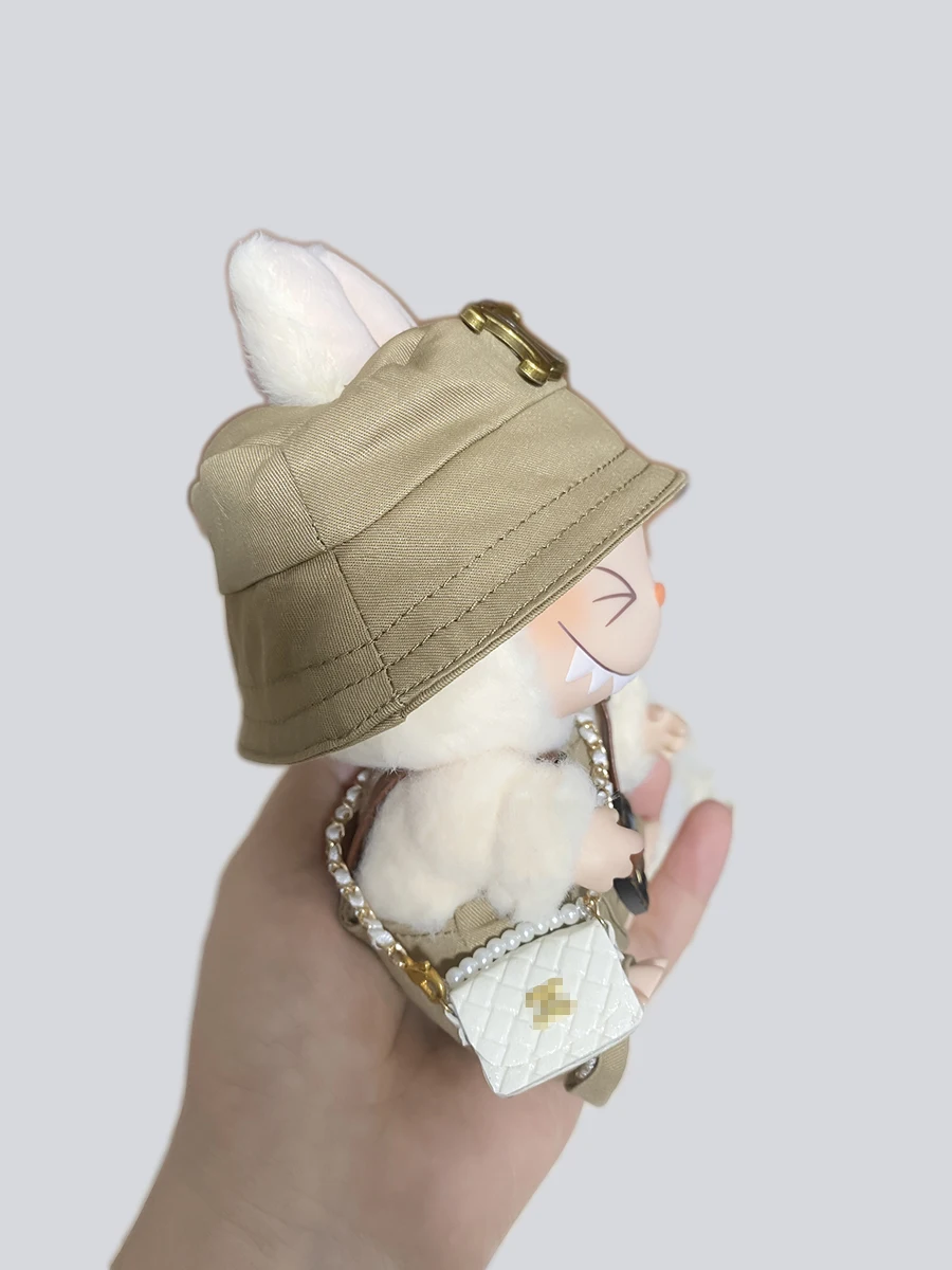 thumbnail image 1 of Nuevo 1 juego de ropa Pop Mart Labubu 2.0 para fiesta de muñecas de vinilo con colgante de 17 cm, ropa de princesa macarrones, regalos, 1 of 4