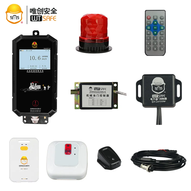Factory Forklift Proximity Warning System Forklift Anti-collision Security Alarm System