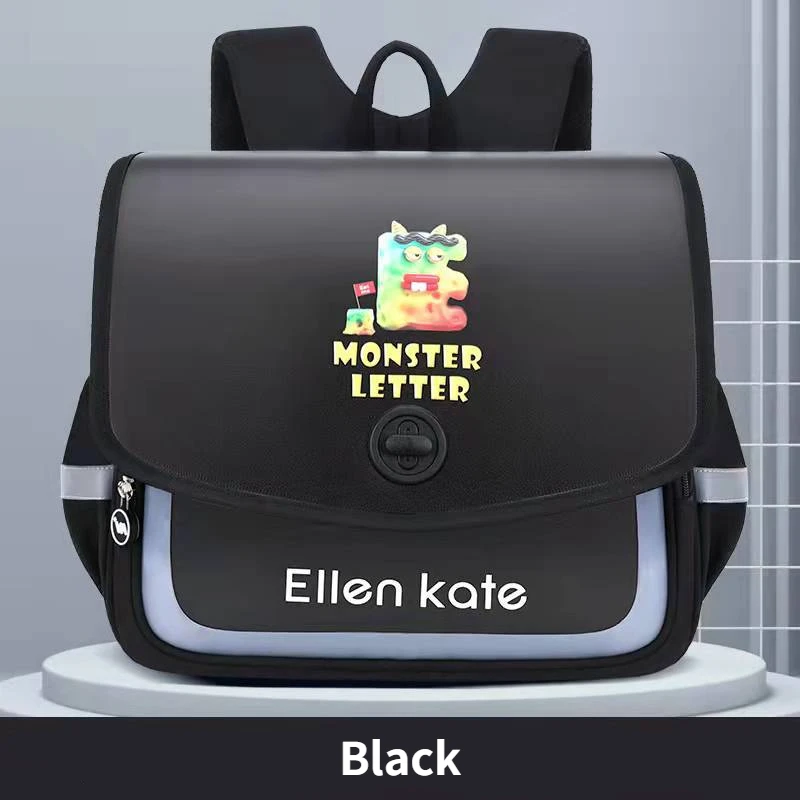 Student Horizontal Primary School Bags Children British Style Large Backpacks New Girls Boys Cartoon Backpack for Travel Mochila