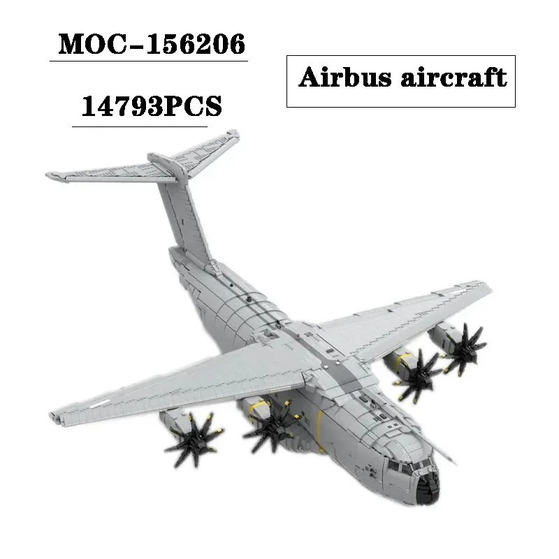 

Building Block MOC-156206 Airbus Assembly and Splicing Model Adult and Children's Puzzle Education Birthday Toy Gift Ornaments
