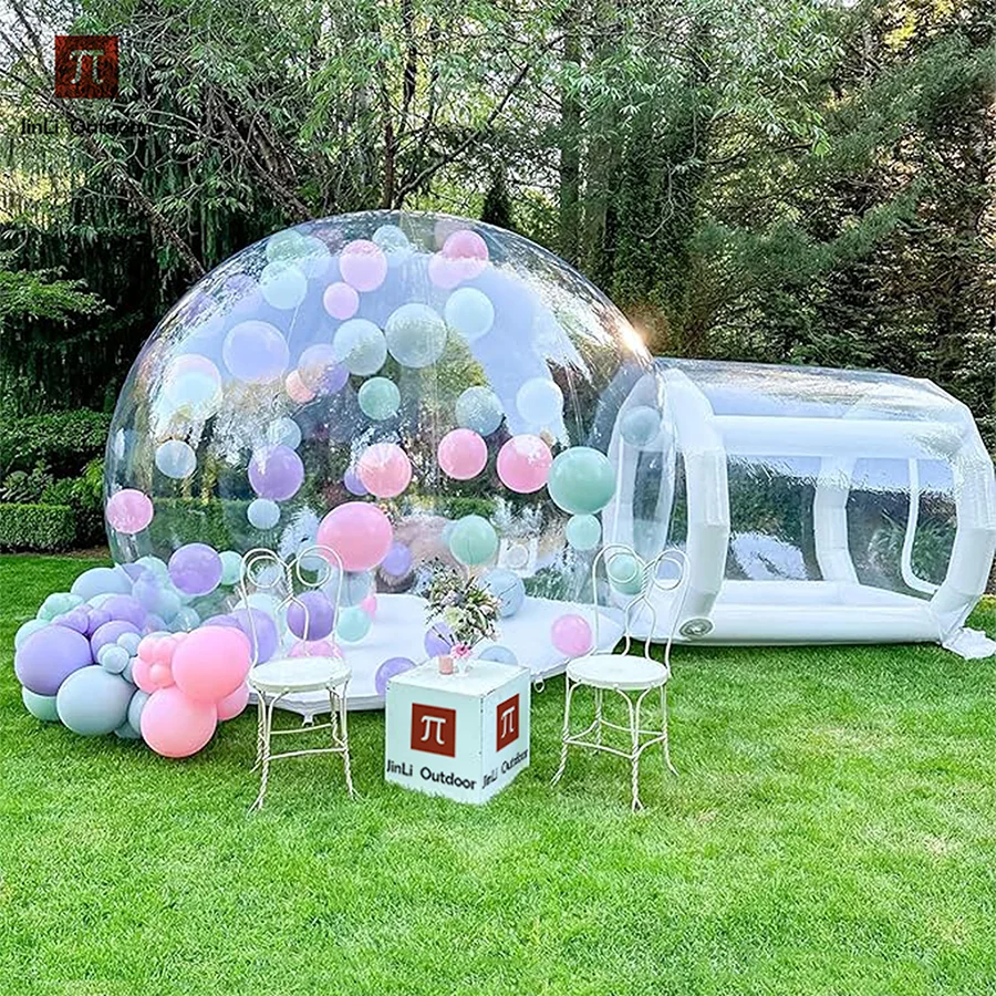 Gymboree Toys Inflatable bubble house balloon bubble house transparent PVC with accessories
