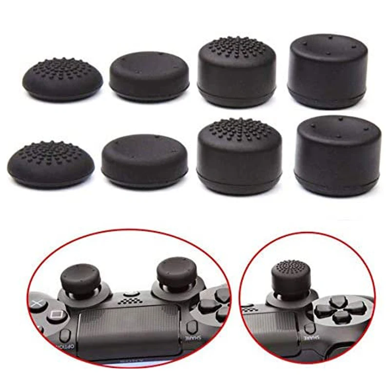 

Non-slip Silicone Analog Joystick Thumb Stick Grip Cap for PS3 PS4 PS5 Switch Pro Controller
