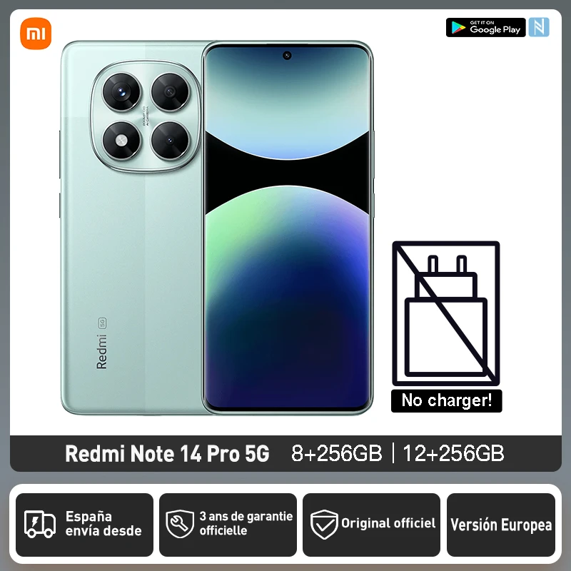 Xiaomi Redmi Note 14 Pro 5G European Version 256GB/512GB MTK