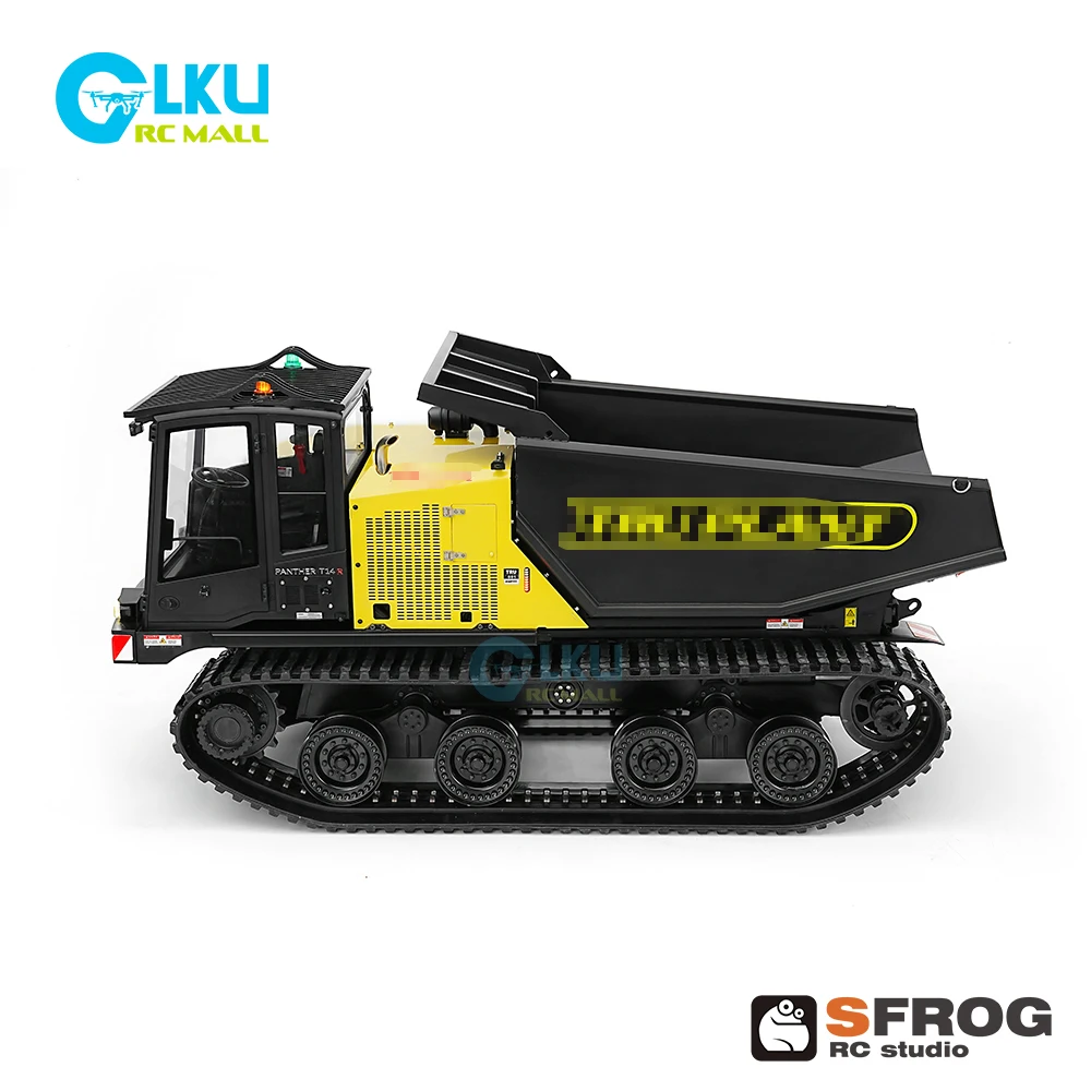 Super Frog Model 1/14 High Simulation Crawler Dump Truck T14 Metal Model 3