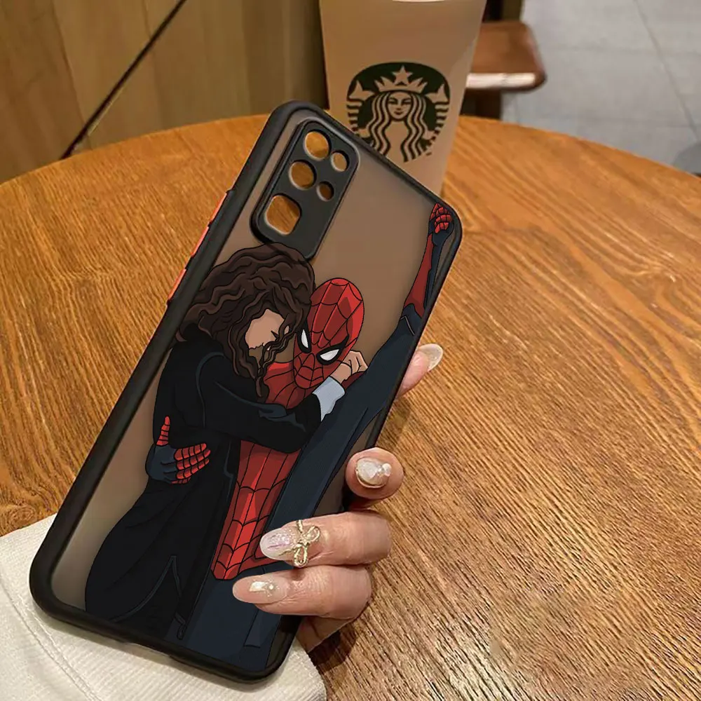 thumbnail image 1 of Funda mate para HONOR 70 50 30S 30 20 8X 9A 9X PLAY 4T X7 X8 X9 X10 5G Funda Coque Capa Shell Los vengadores de Marvel héroes sin rostro, 1 of 5