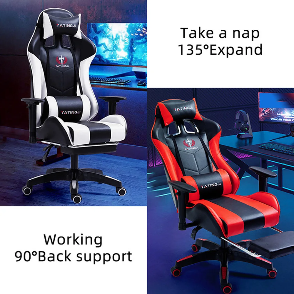 Game Chair With Linkage Armrest All-day Gaming Comfort - Optimized