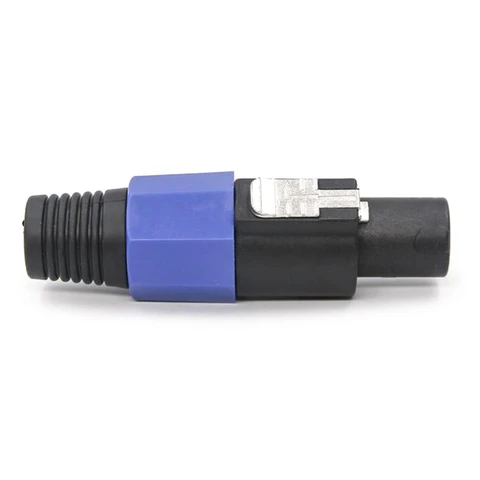 Speaker PlugCompatible with NL4FX Speakon 4 Pole High-Load Locking Speakon Connector Cable Adapter Easy to Connect