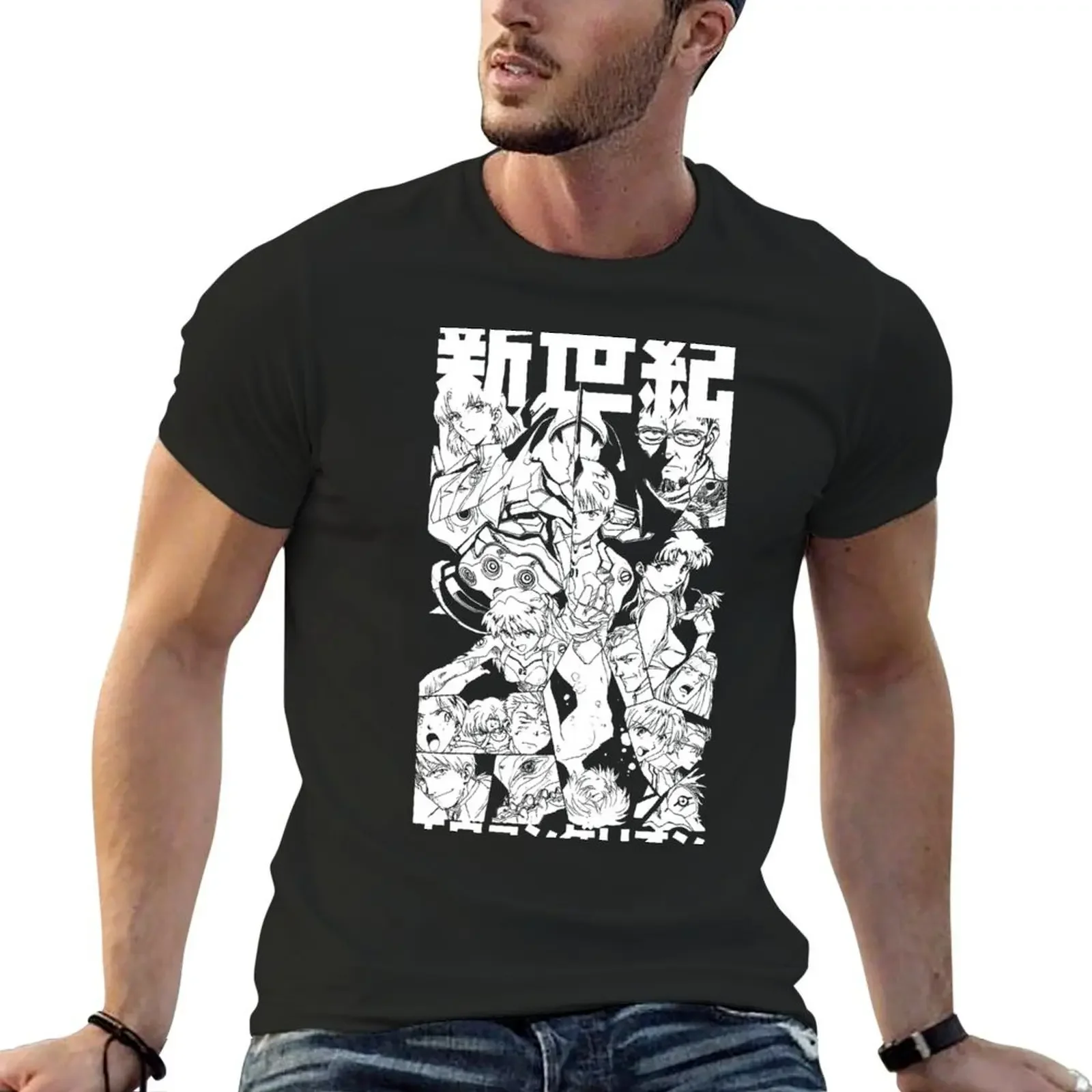 

2nd Impact! (white) T-shirt graphics korean fashion oversized t shirt men