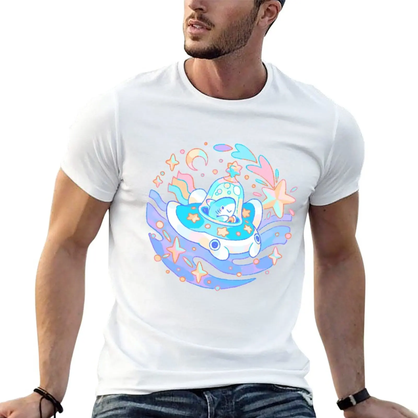 

New Traveler Shark T-Shirt quick-drying t-shirt new edition t shirt mens t shirts