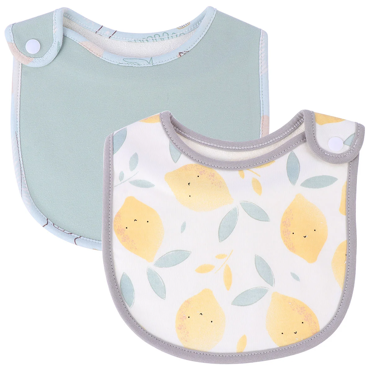 

2 шт., детские нагрудники из хлопка с защитой от воды