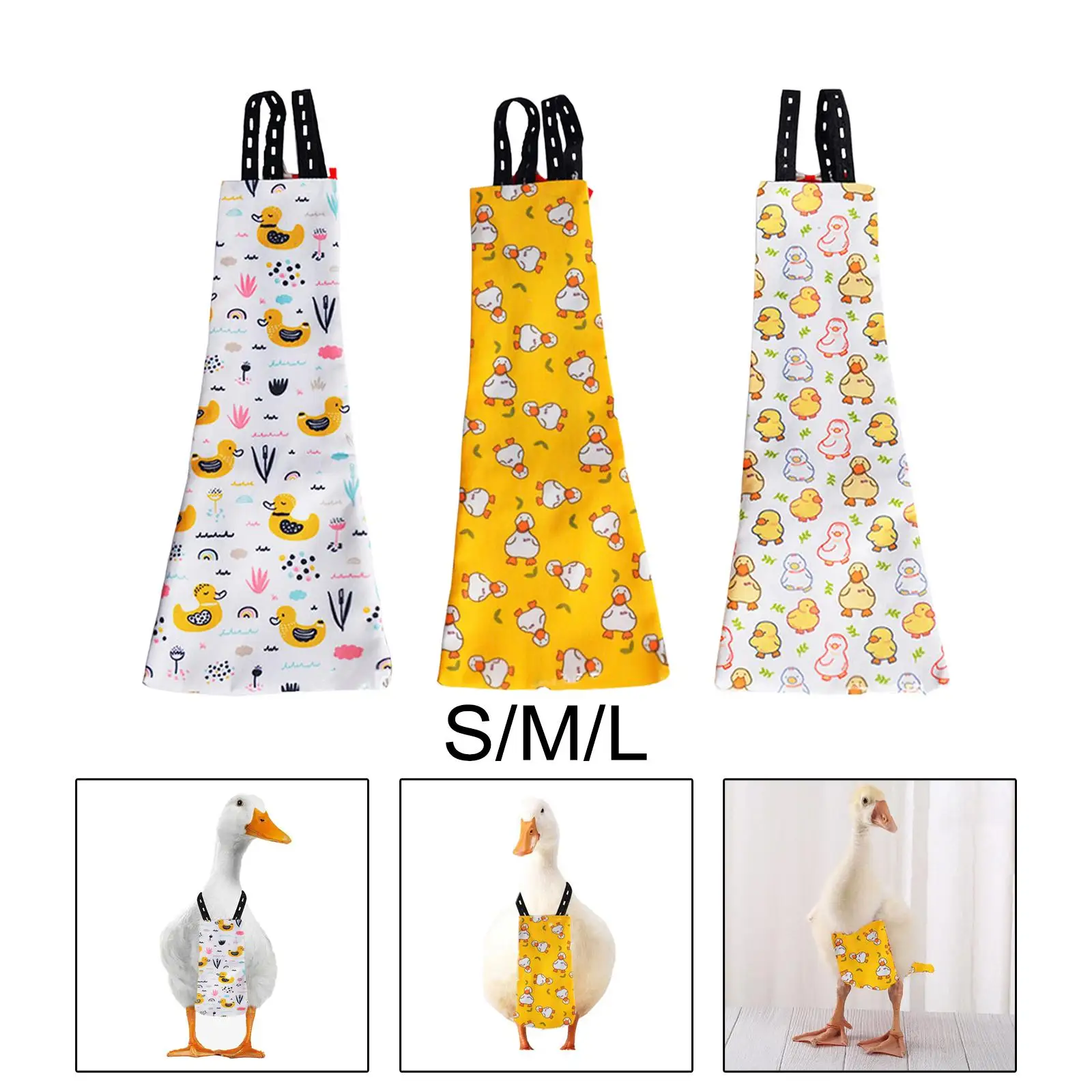 Poultry Clothes Wearable Poultry Print Duckling Diapers Pet Chicken Diapers Pet Duck Diaper Duck Diaper Pants Supplies for