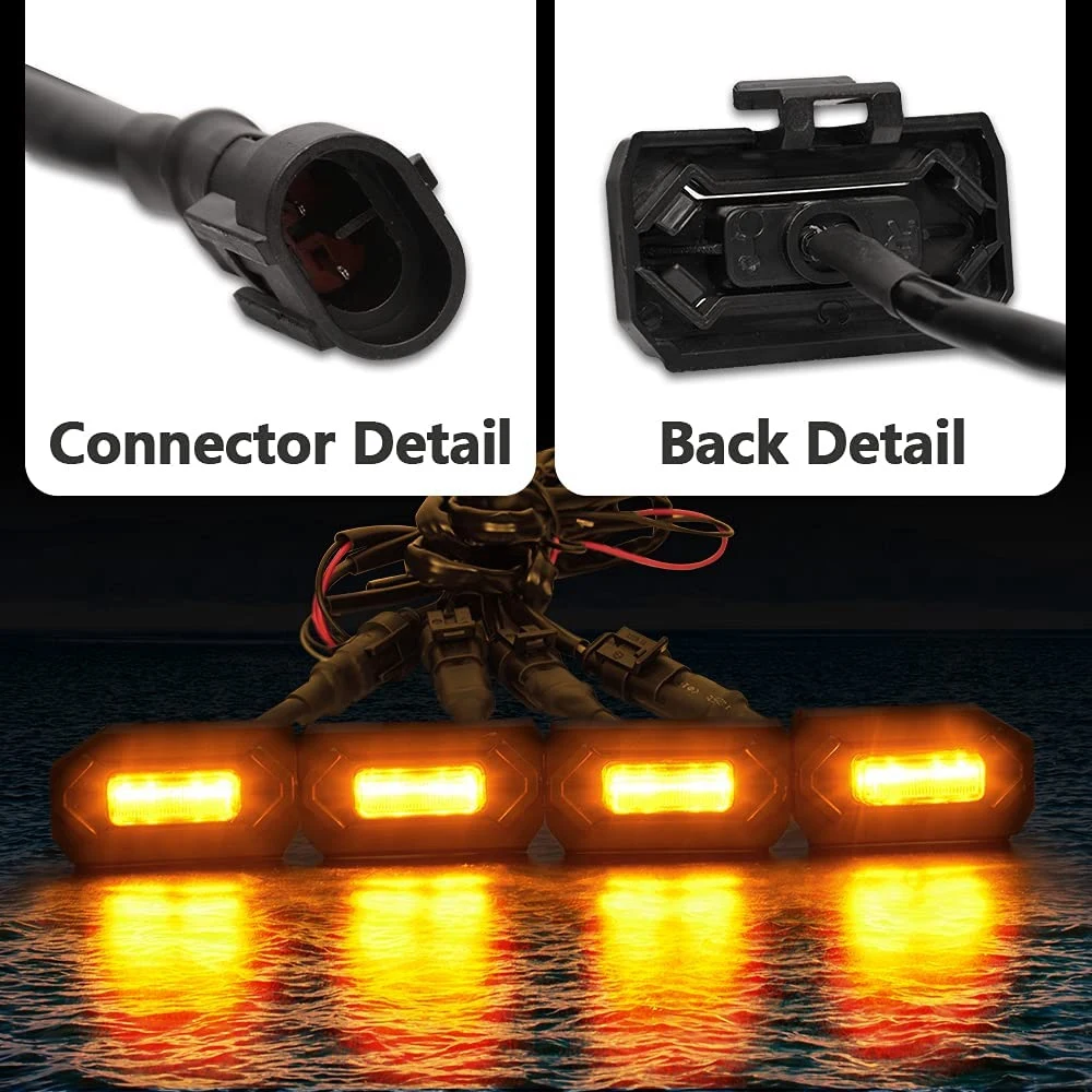 Ÿ Ÿڸ  TRD ε  2020 2021 ܺ ׸ ,     4PCS LED  ׸ 