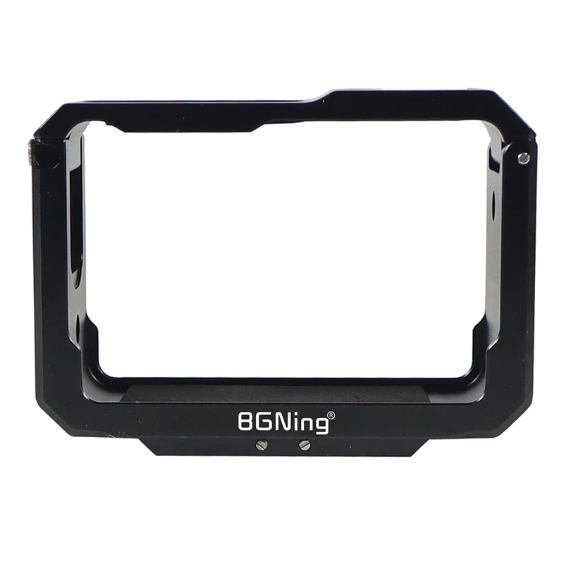 For  One RS Camera Metal Cage Frame 1/4 Magnetic Adapter Cold Shoe Mount 360 1-i