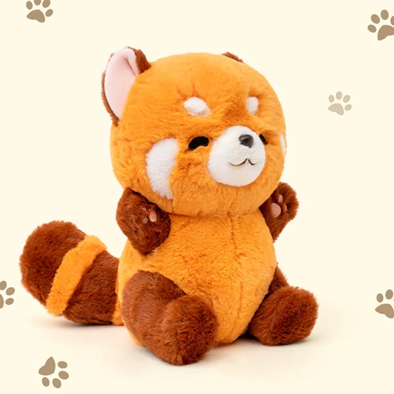 

Disney Turning Red Cute Plush Ailurus Fulgens Doll Kawaii Animal Fluffy Soft Stuffed Kid Toy Lesser Panda Sofa Pillow Home Decor