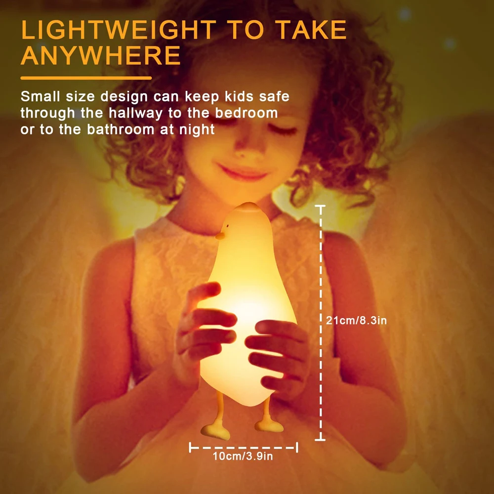 Snugglebeak Soft Glow Duck Lamp