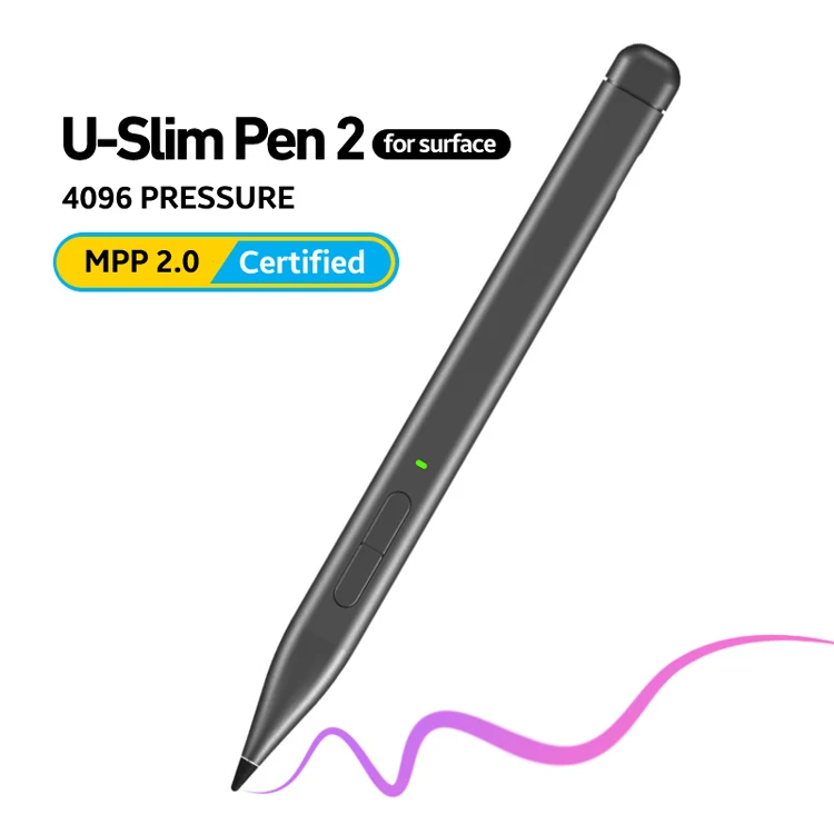 Caneta Stylus para Superfície Pro 4096 com Rejeição de Palma para Laptop Studio Duo Asus hp Dell