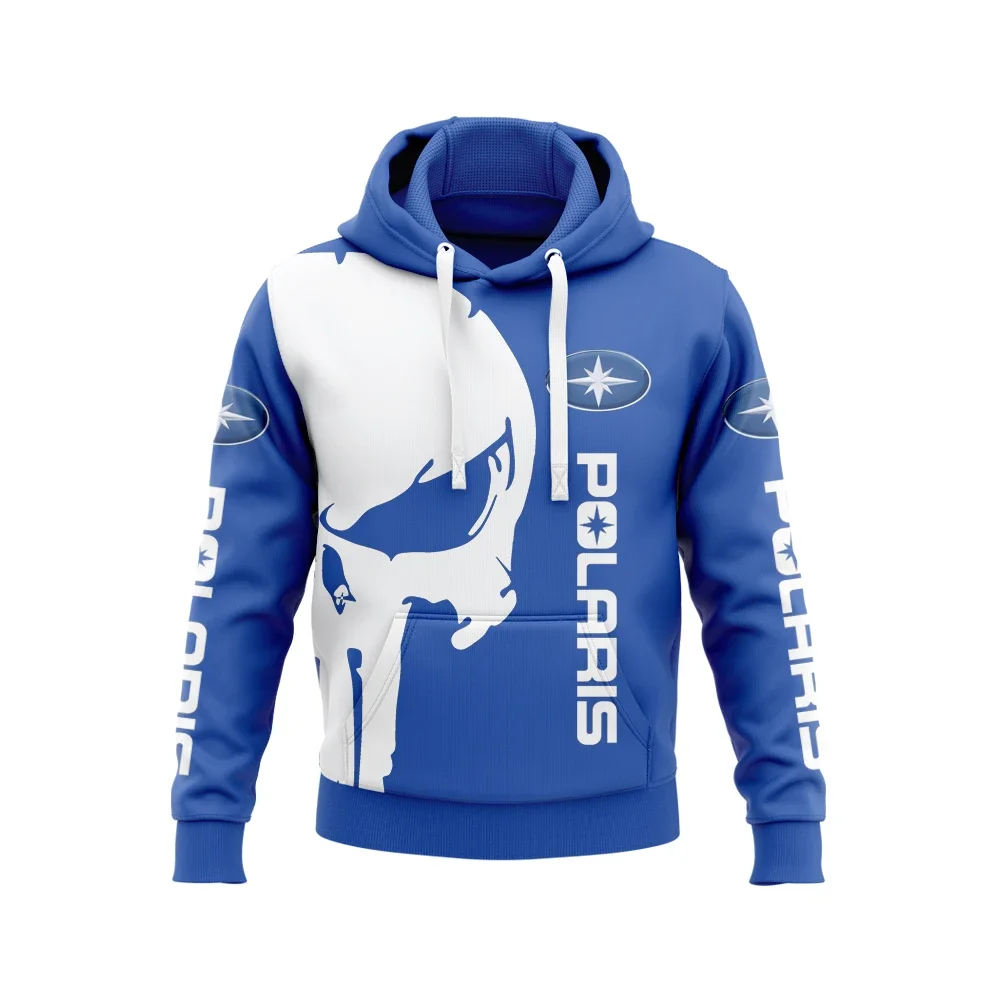 Sweatshirt Jacket 3D Printed Polaris Outdoor Motorcycle Men Hooded Off-road Sports