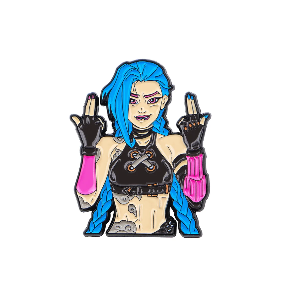 Anime Villain Enamel Pin - Stylish Brooch Jewelry Gift