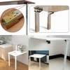 1pc Cabinet Hinges 90 Degree Self Locking Folding Hinges Sofa Bed Cabinet Lift Support Furniture Hardware Steel 65x60x45mm Hinge 2