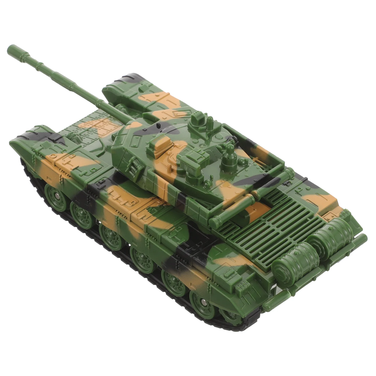 

Tank Model With 360° Rotating Turret Battle Vehicles Preschool For Kids Children Boys Birthday Green