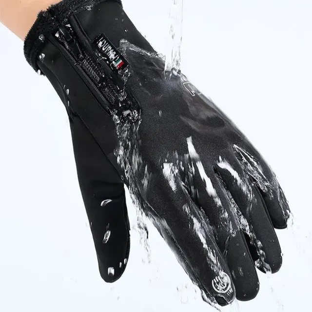 Guanti Touchscreen Antivento E Idrorepellenti - Senza Dita, Per Corsa, Ciclismo, Pesca, Unisex - Foto 8