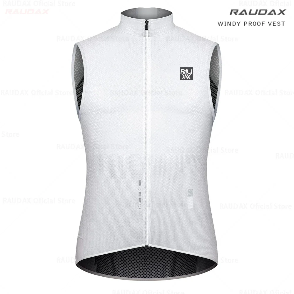 Raudax New Men Cycling Vest Wind Men 2025 Sleeveless Bicycle Gilet Lightweight Outdoor Windproof MTB Sports Wind Reflective Vest 4