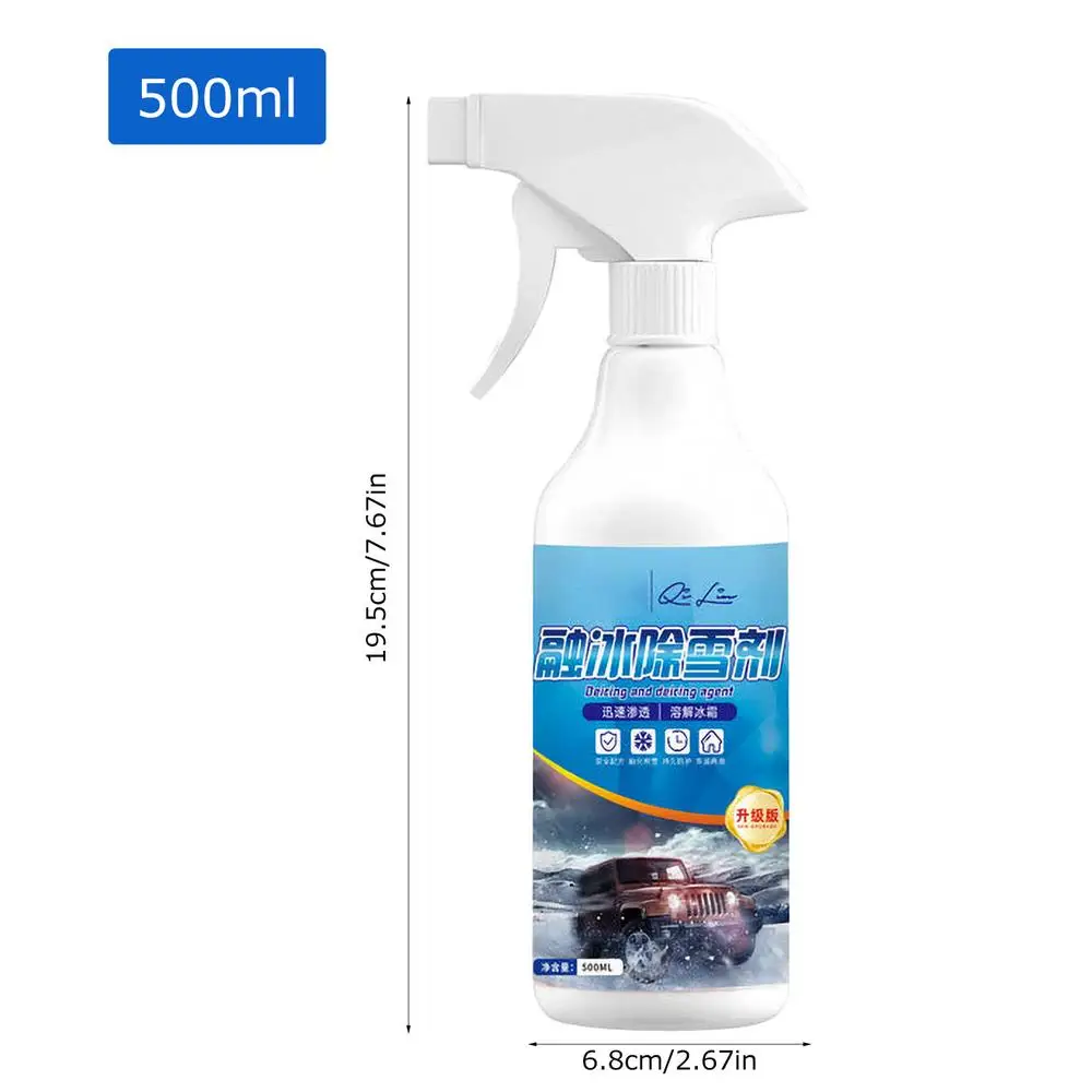 Deicer Spray Windshield De Icer Defrosting And Ice Melting Spray For Auto  Deicing Car Anti-Snow Spray Safe And All Purpose - AliExpress
