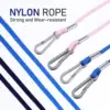 6Pcs Anti Lost Glove Straps Mitten Clips Multiuse Kids neck Lanyard Ski Glove Clips Rope Mitten Lanyard String For Kids Toddlers 4