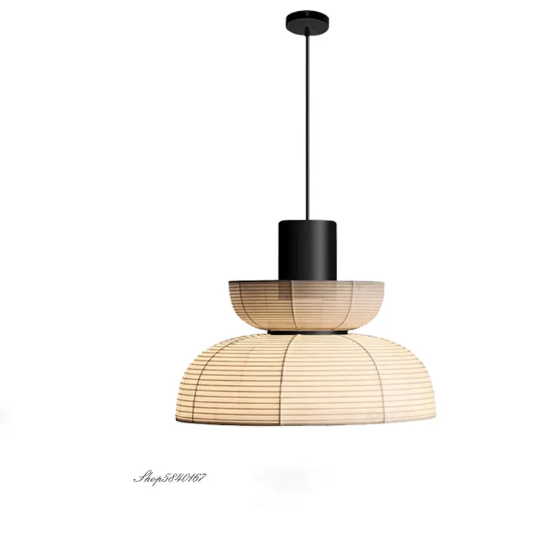 Lampe suspendue en tissu au design moderne, luminaire décoratif d'intérieur, idéal pour un salon ou un restaurant, nouveau style