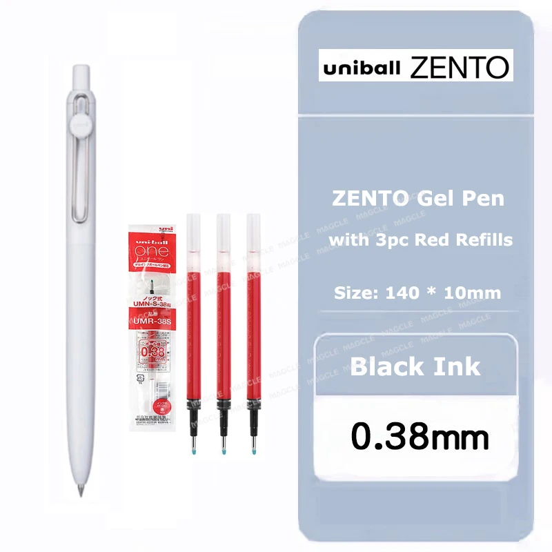 Eco-Friendly Water-Based Gel Pen with Stylish Barrel and Long-Lasting Grip