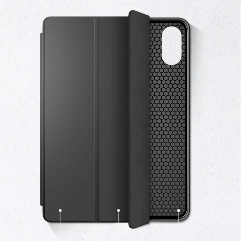 Enhanced Product Title:  
Tri-Folding Stand Silicone TPU Tablet Case - 11 Inch