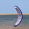 Stunt Kite 1.4m Double Lines High-Flying Large Parachute Kite Portable Big Kites For Adults Giant Park Children Beach Fun 1