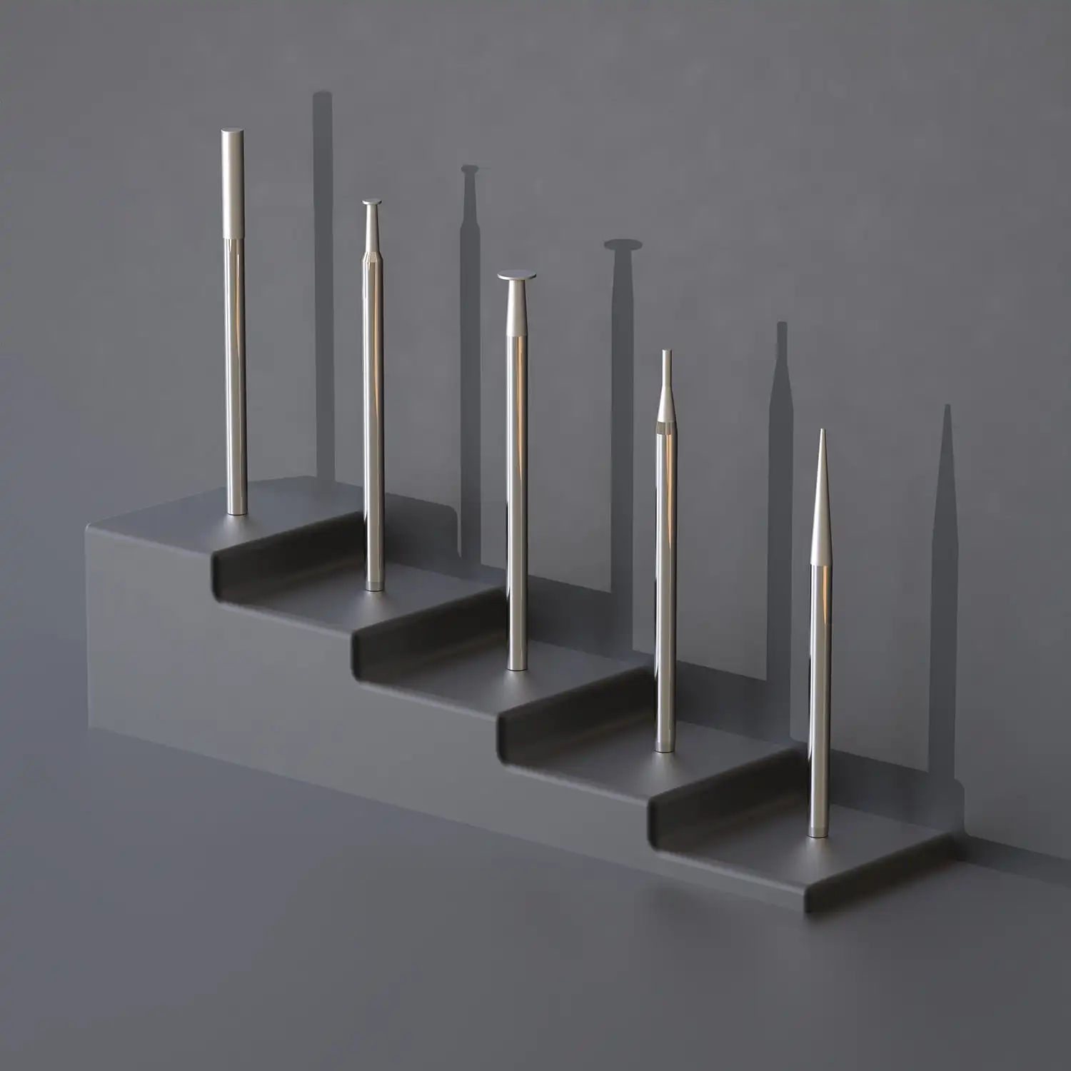 2UUL Replacement Tips for Polish Drill Pen 10pcs/set 2.35mm