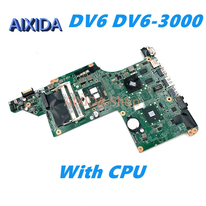 

AIXIDA 630280-001 603643-001 631042-001 615280-001 DA0LX6MB6F1 для HP Pavilion DV6 DV6-3000 материнская плата для ноутбука HD5470M GPU