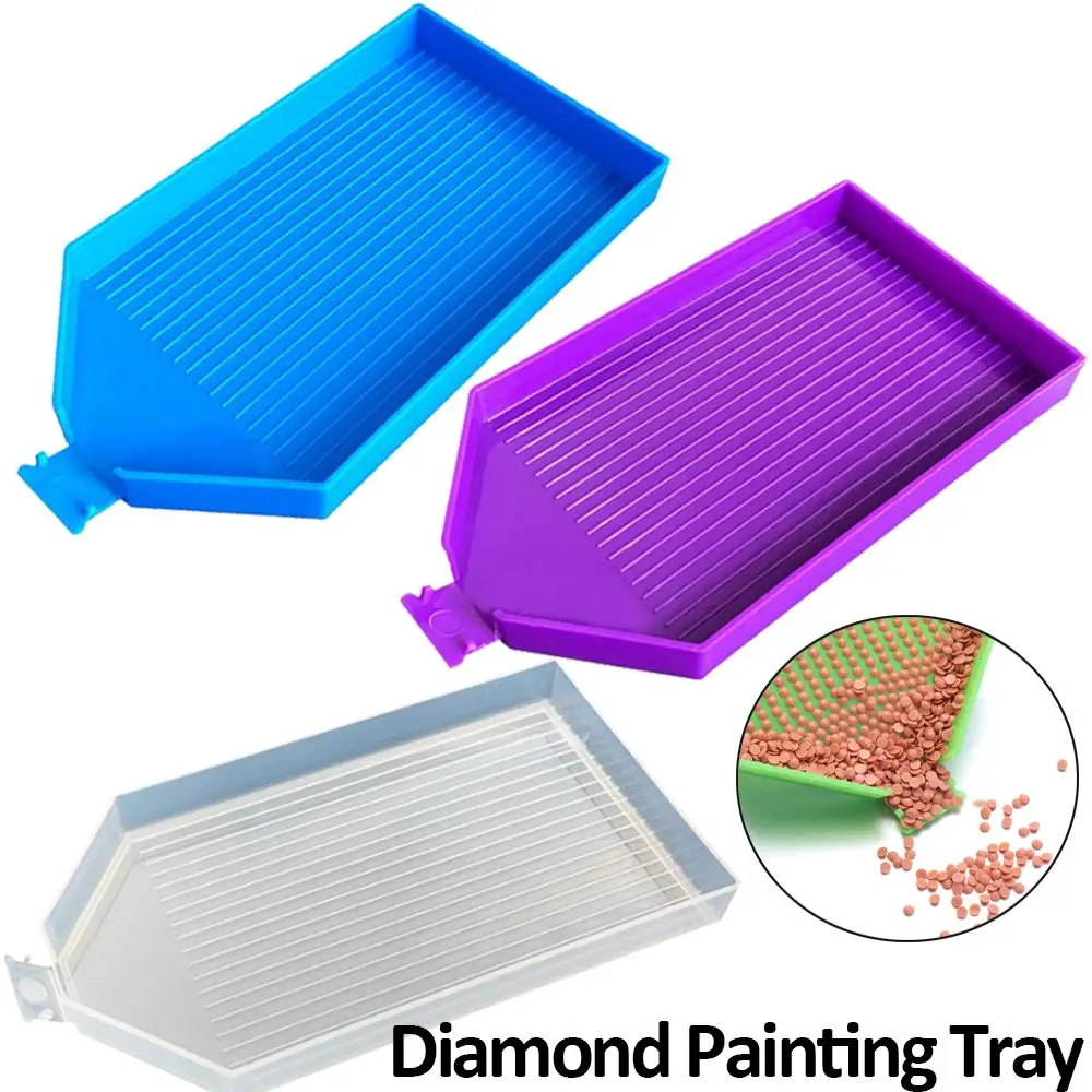 Diamond Painting Accessories 5D Plastic Drill Plate Tray