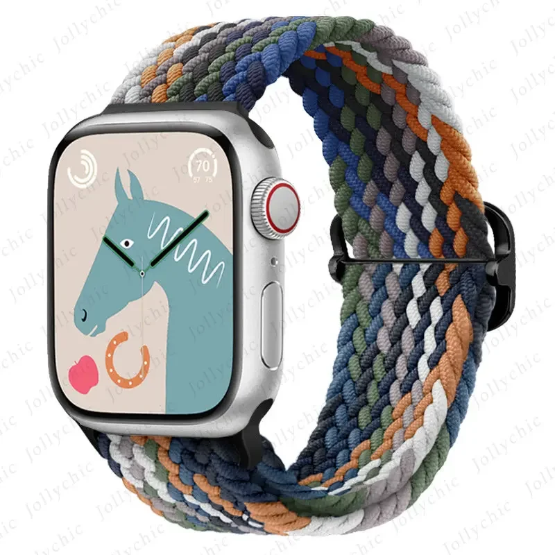 Braided Solo Loop Strap for Apple Watch - Stylish and Comfortable Wristband Accessory