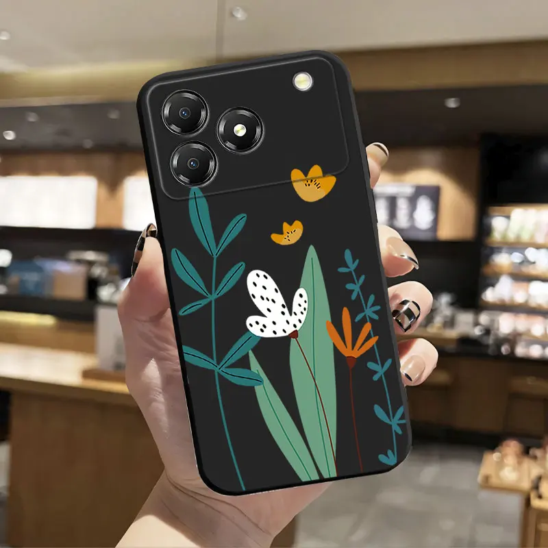Fashion Cartoon Soft Silicone Shockproof Phone Case Cover