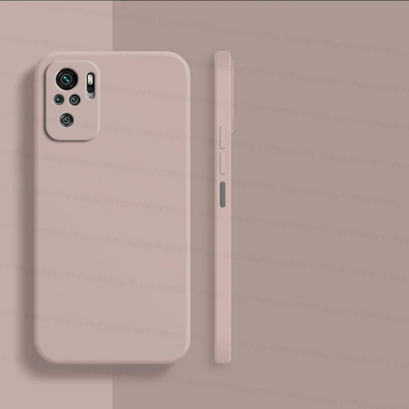 Enhanced Shockproof TPU Liquid Silicone Phone Back Case