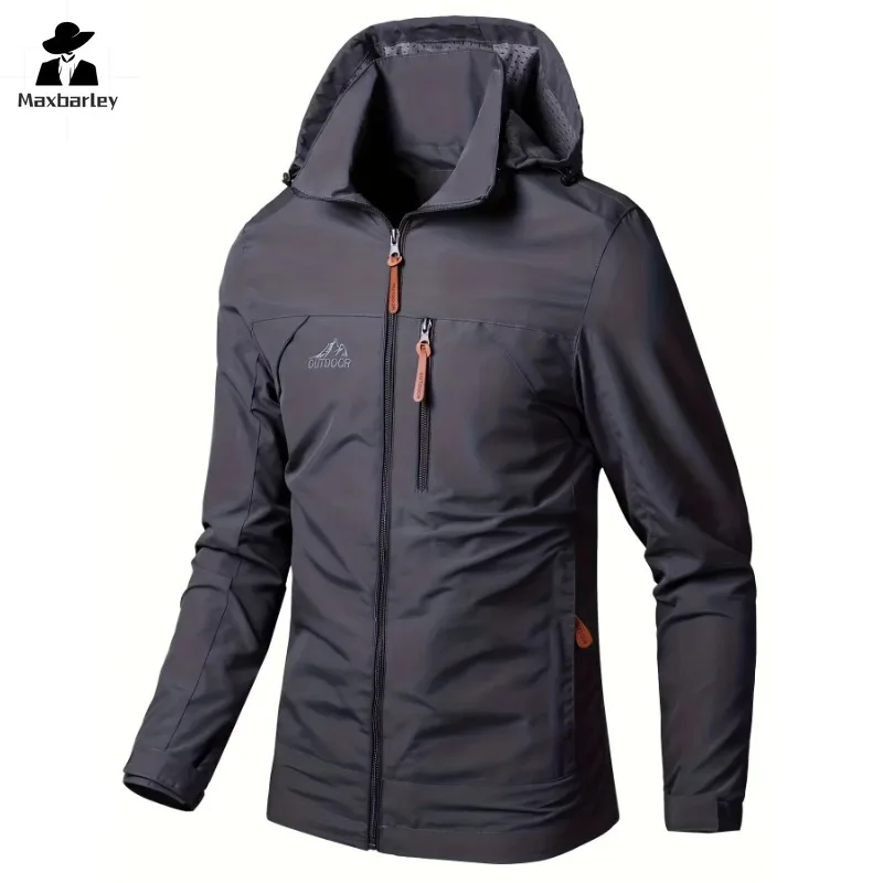 Men's Spring Jacket Brand Man Jacket Retro for Men Golf Jackets Trekking Windshield Techwear Heating Cold