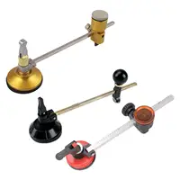 Circular Glass Cutter, Glass Cutting Tool Hand Tool with Suction Cup Compasses Type for Garden, Tiles, Mosaic, Glass Supplies 2
