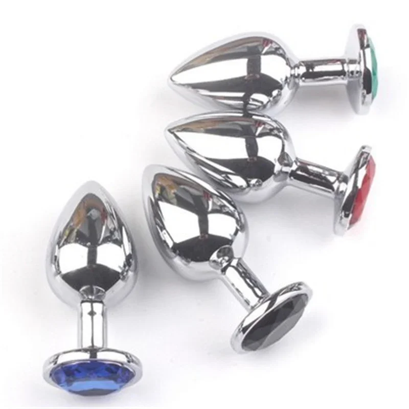 Anal Plug Waterproof Stainless Steel Smooth Touch Sex Toys For Men/Women/gay Butt Dilator
