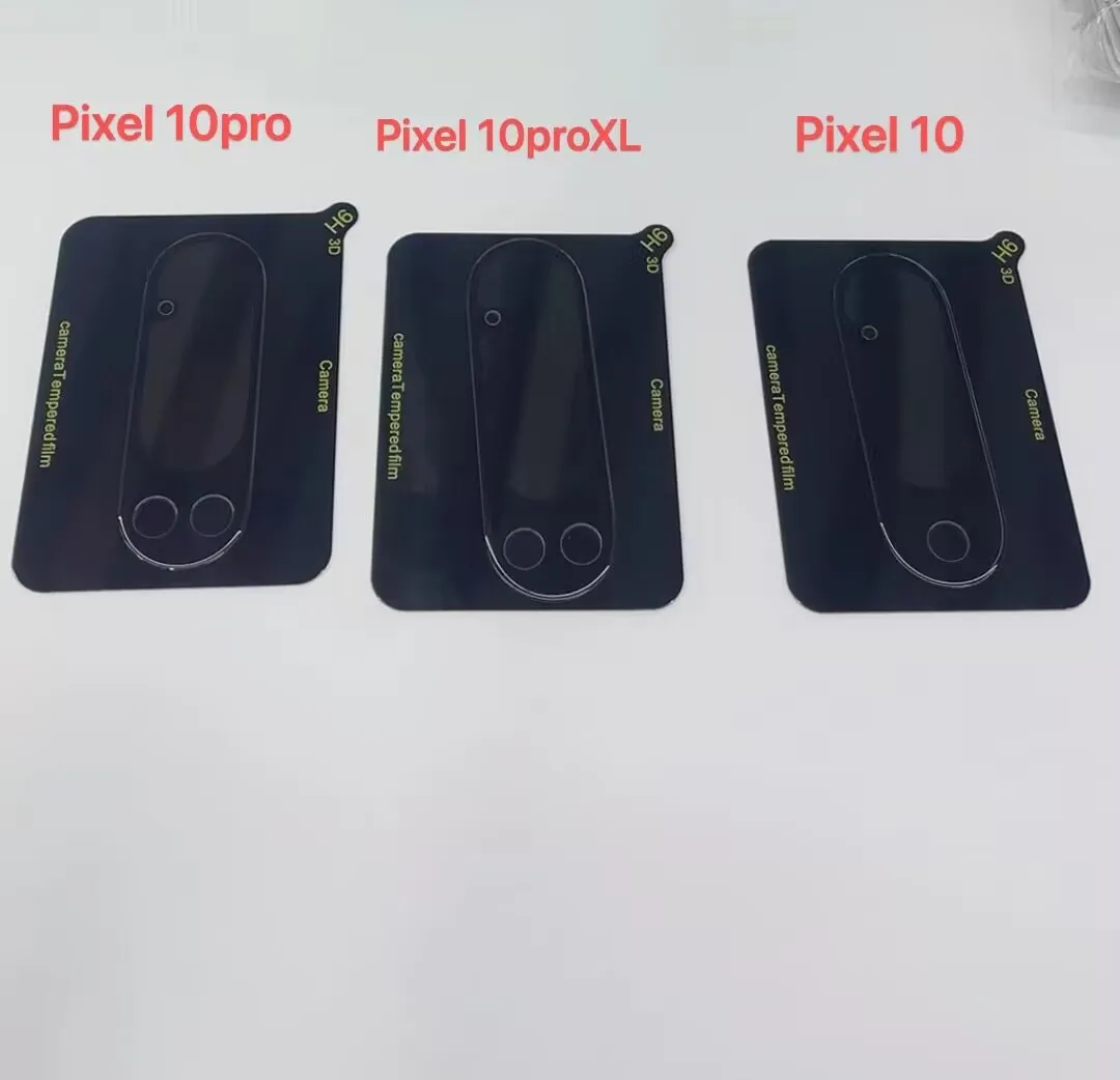 Premium Tempered Glass Full Cover Camera Lens Protector