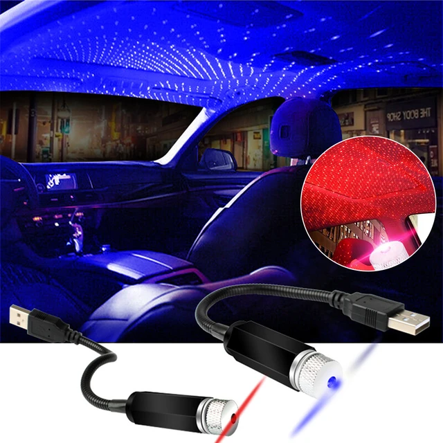 Projecteur D'ambiance Laser Étoilée Pour Toit De Voiture, Lampe D'intérieur  Led Usb, Décoration De Nuit Pour Maison, Lumières De La Galaxie - Lampe  Décorative - AliExpress